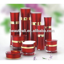 15ML 30ML 50ML 60ML 80ML 100ML 120ML Round Waist Cosmetic Lotion Pump Acrylic Bottle